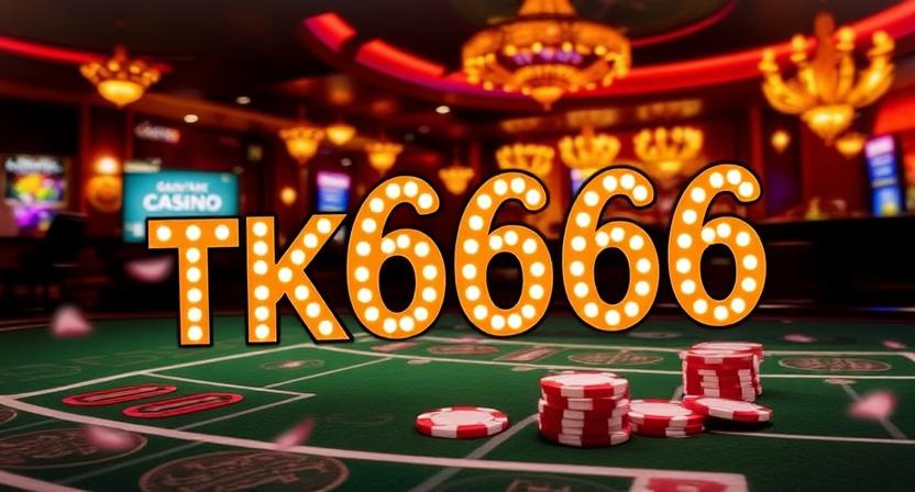 Live dealer streaming tables on TK6666 casino